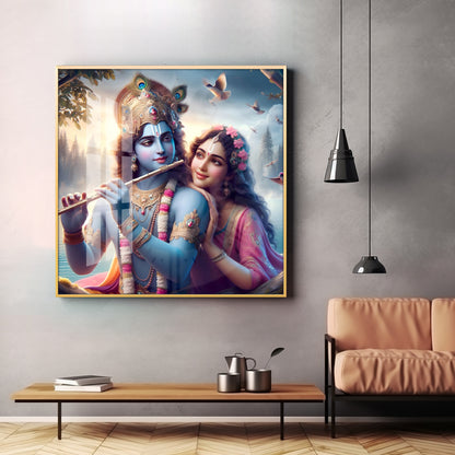 Sacred Love Premium Acrylic Square Wall Art