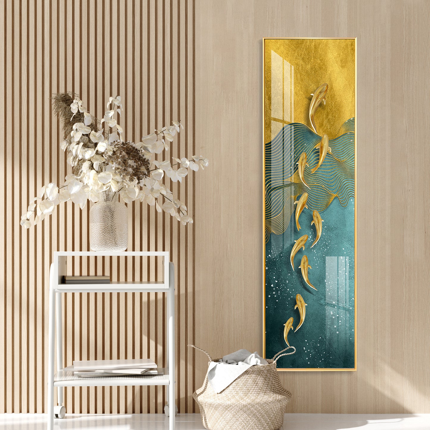 Limitless Delights Premium Acrylic Vertical Wall Art