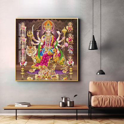 Radiant Devi Premium Acrylic Square Wall Art
