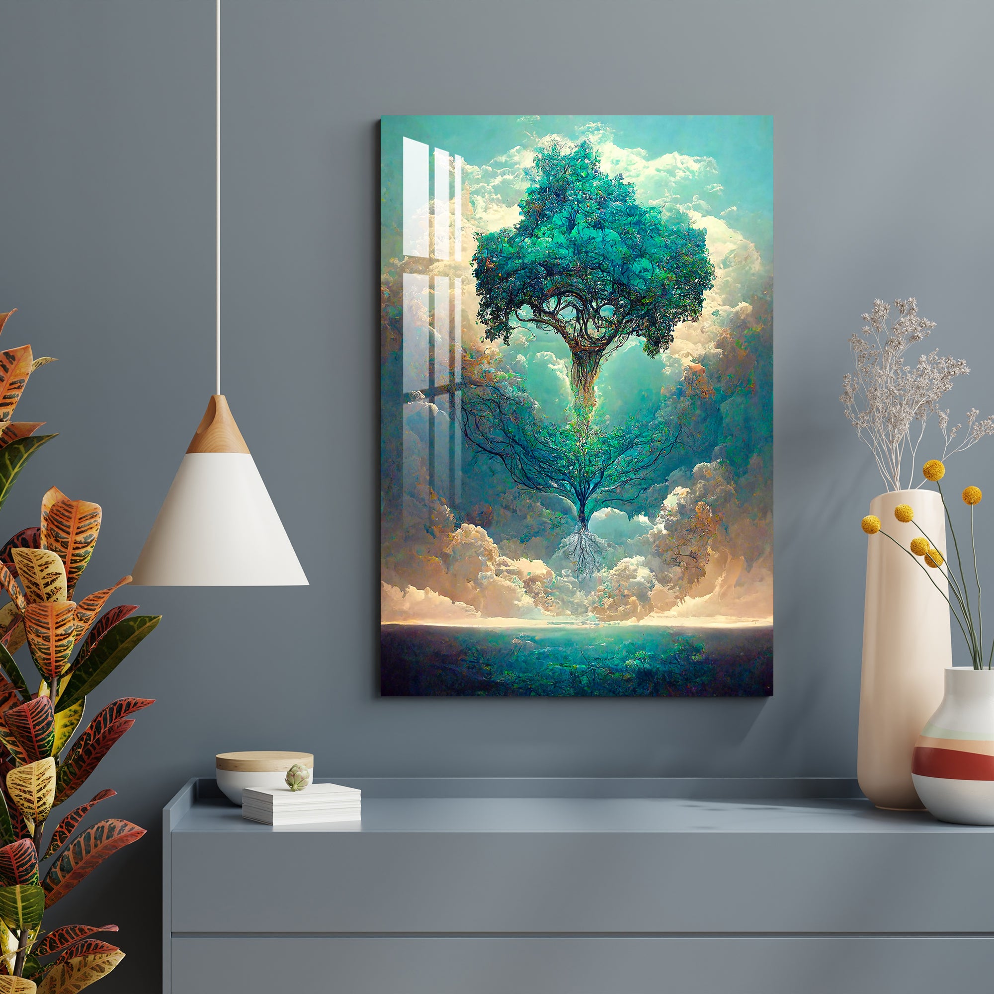 Mystical Tree Acrylic Wall Art