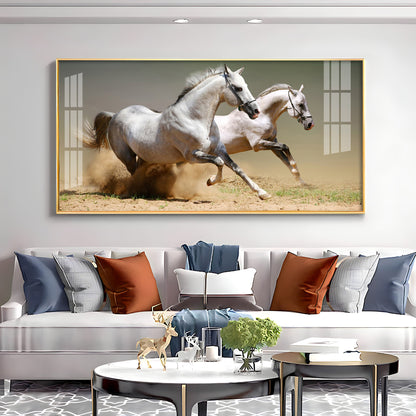 The Victory Run Premium Acrylic Horizontal Wall Art