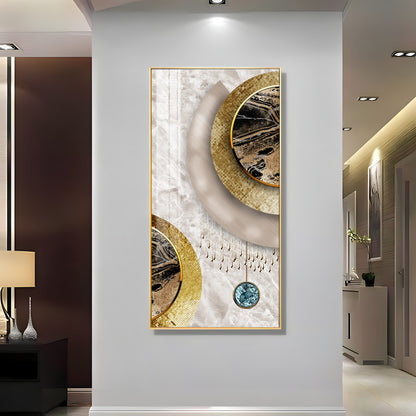 Annual Rings Premium Acrylic Vertical Wall Art