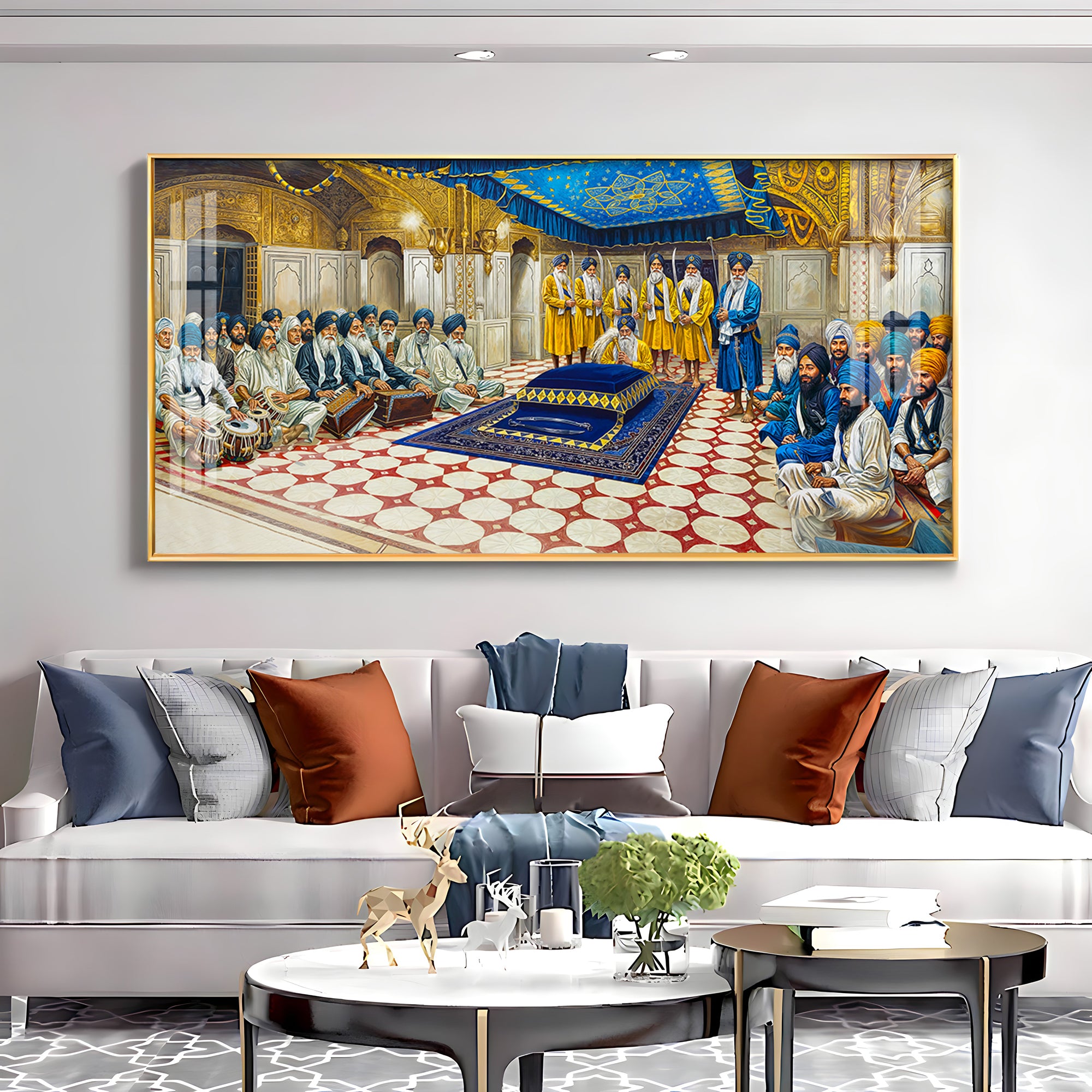 Sri Harmandir Sahib Premium Acrylic Horizontal Wall Art