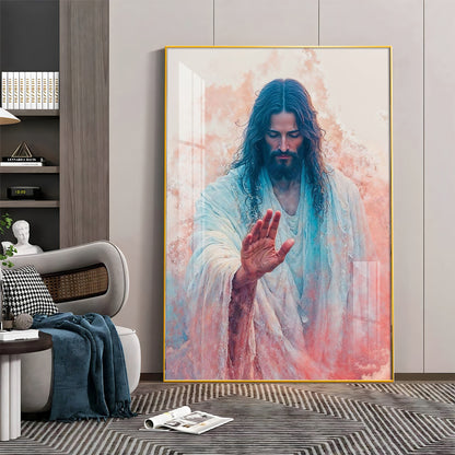 Jesus Christ Blessing Hand Premium Acrylic Wall Art