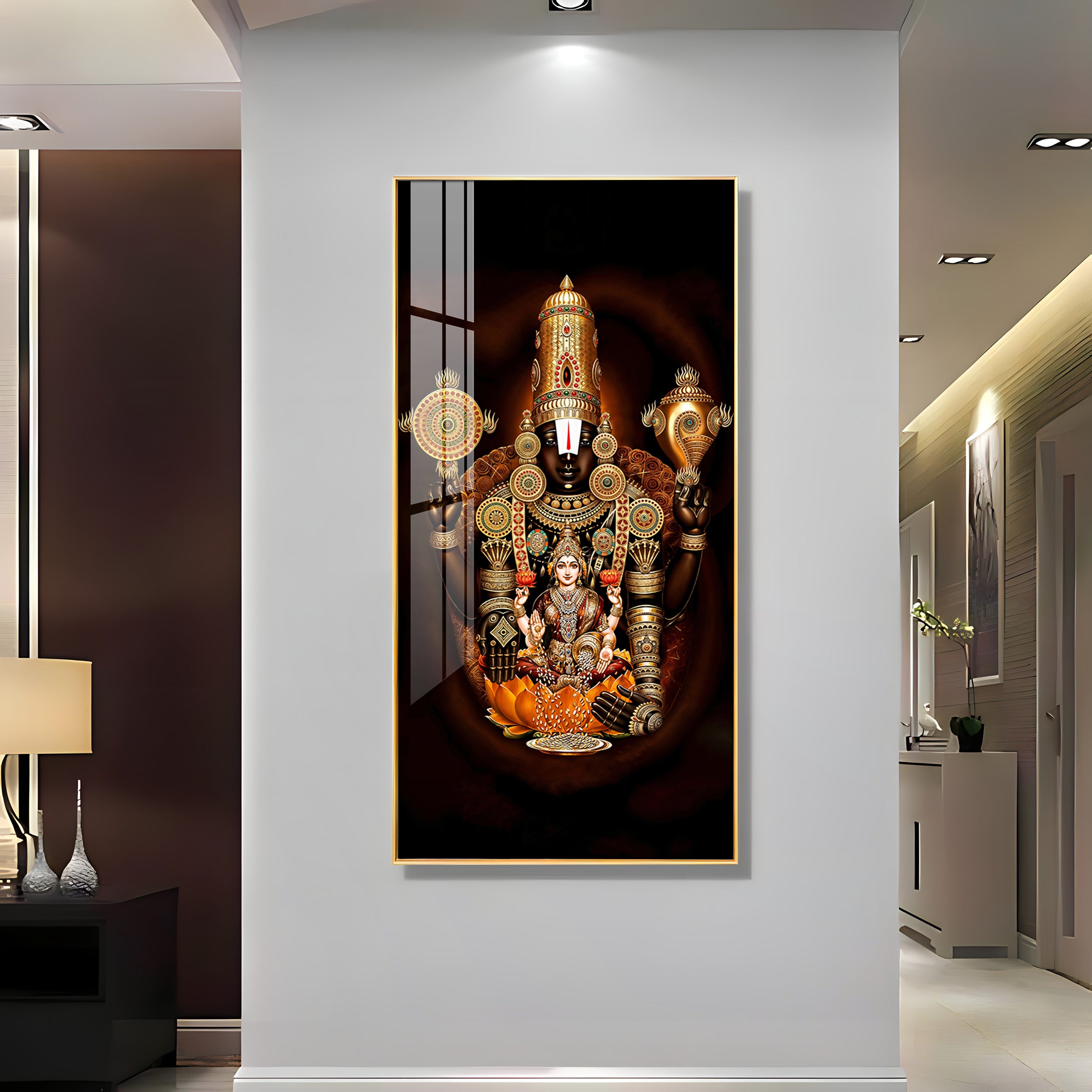 Eternal Spirituality Premium Acrylic Vertical Wall Art