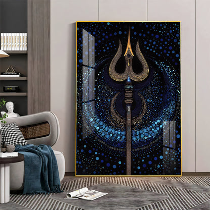 Celestial Guardian Premium Vertical Acrylic Wall Art