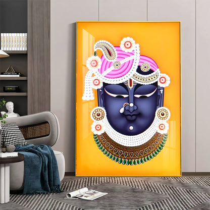 Lord Shreenathji Premium Vertical Acrylic Wall Art