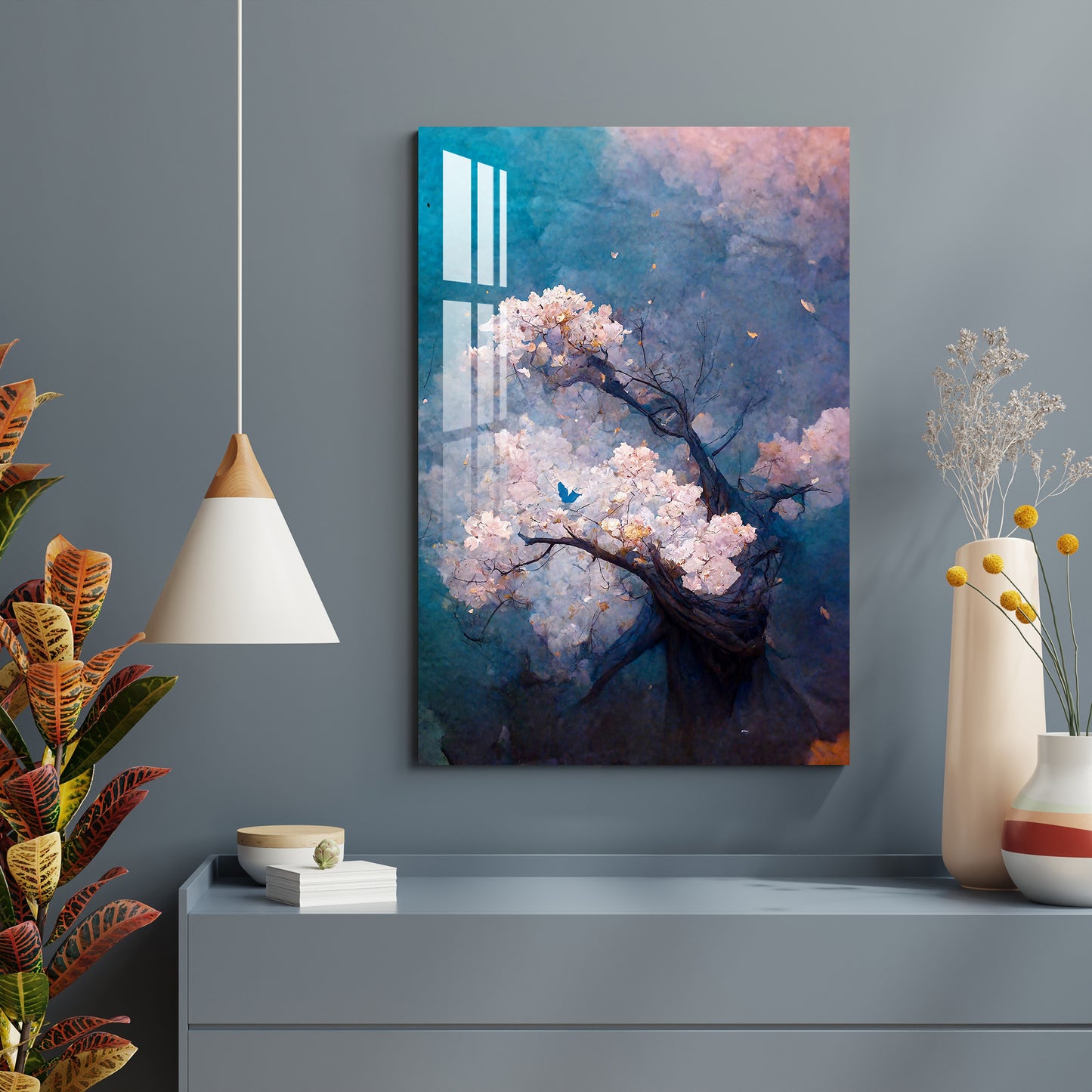 Charming Cherries Acrylic Wall Art