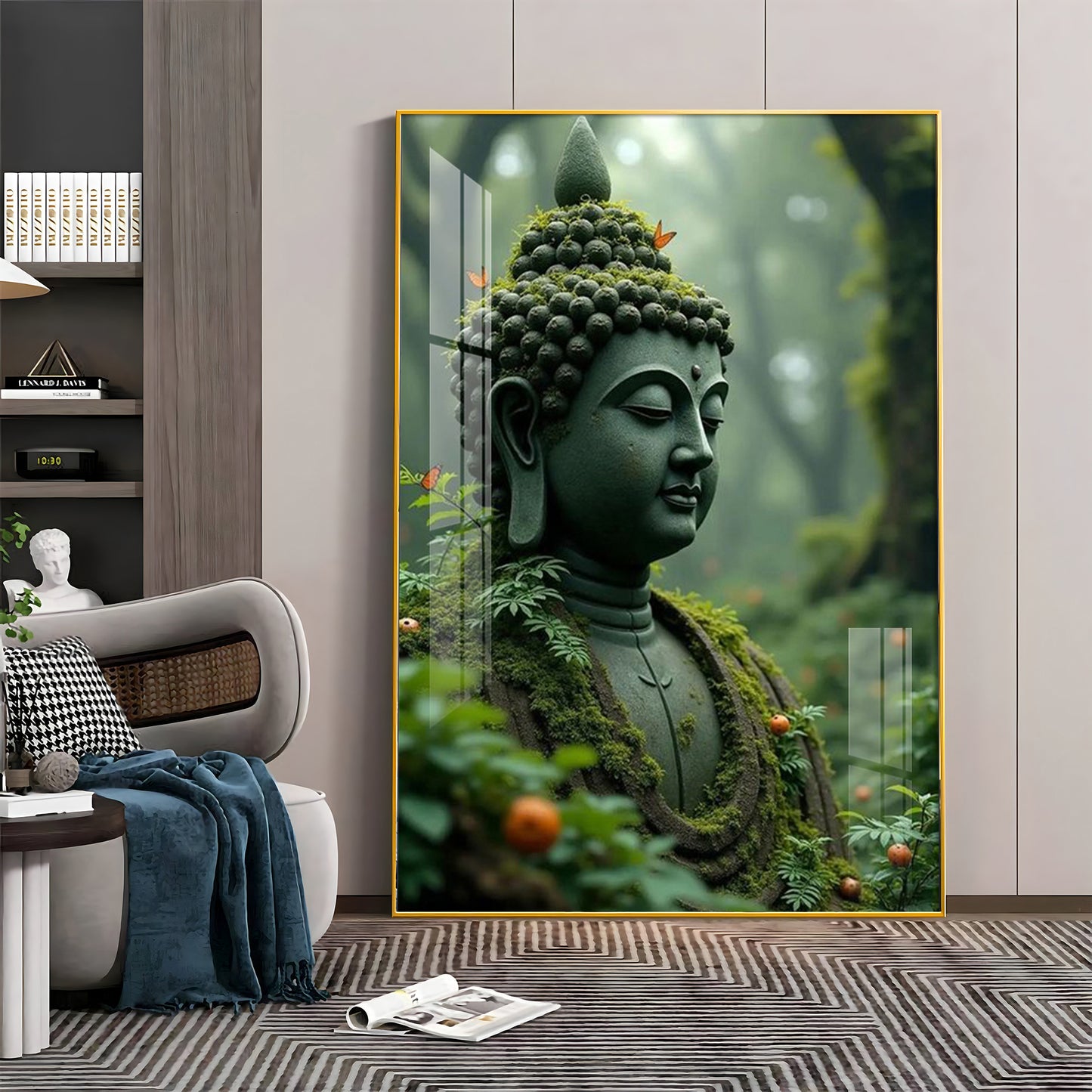 Zen Harmony Of Buddha Premium Acrylic Wall Art