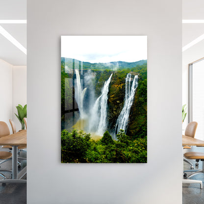 Sonorous Waterfall Acrylic Wall Art