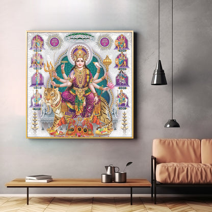 Spiritual Essence Premium Acrylic Square Wall Art