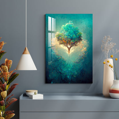 The Green Heaven Acrylic Wall Art