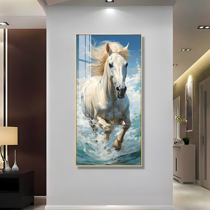 Charismatic Horse Premium Acrylic Vertical Wall Art