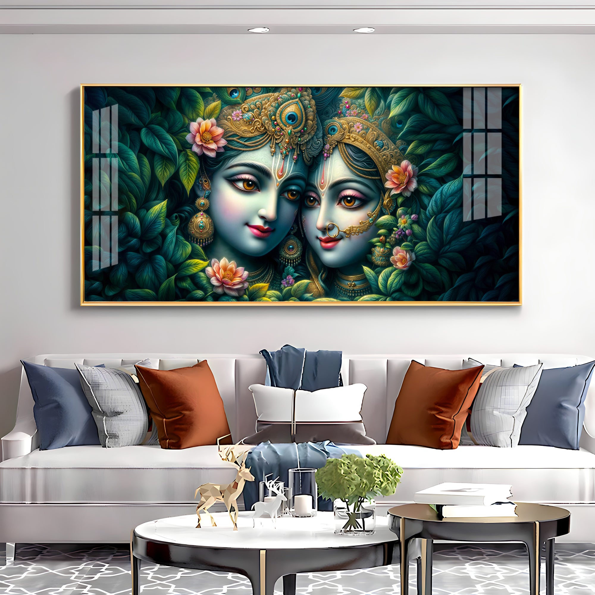 Faces Of Harmony Premium Acrylic Horizontal Wall Art