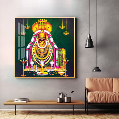 Tiruvannamalai Arulmigu Annamalaiyar Premium Acrylic Square Wall Art