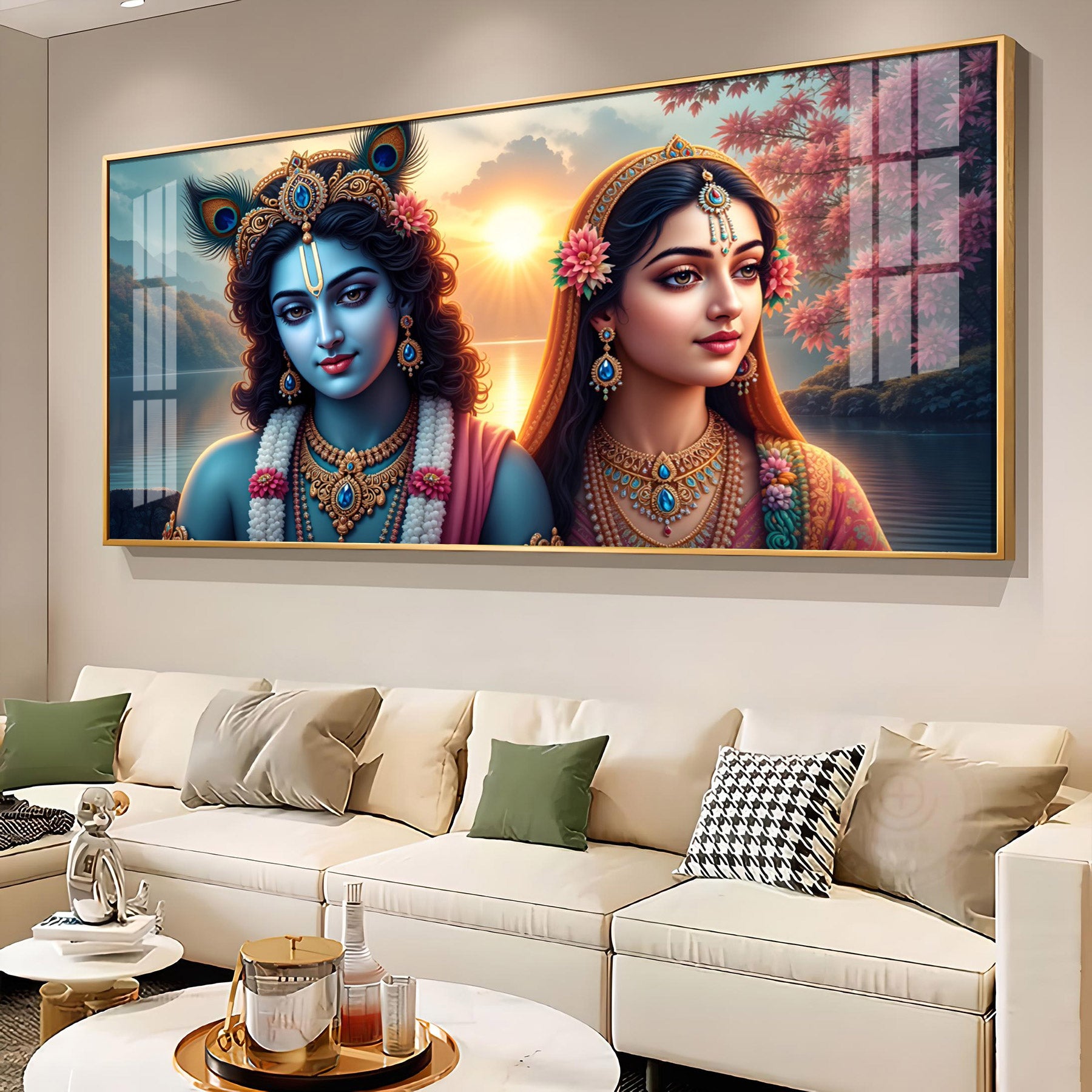 Reflections of Companionship Premium Acrylic Horizontal Wall Art