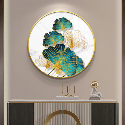 Emerland Petal Art Premium Acrylic Round Wall Art