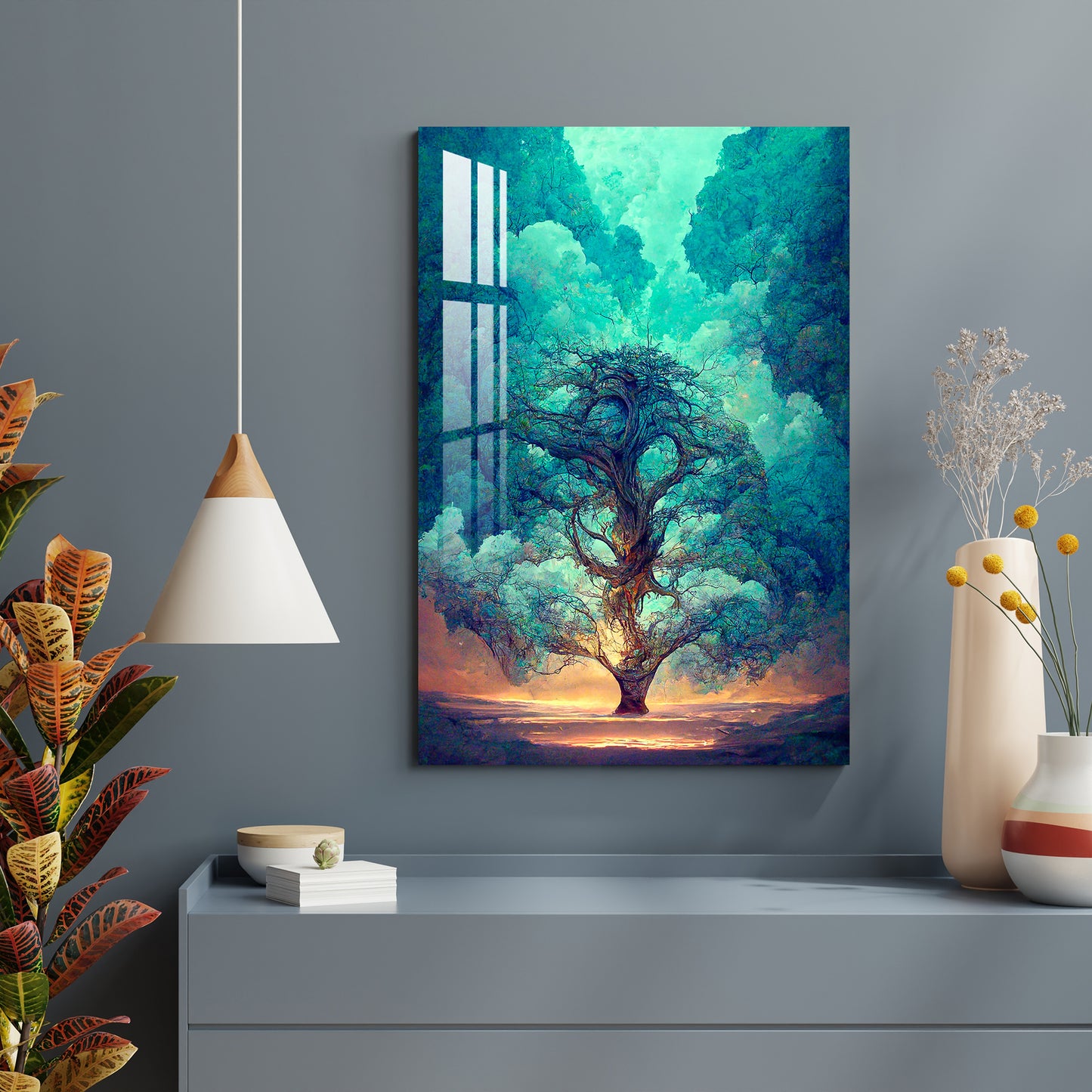 Tree of a Fairy Tale Acrylic Wall Art