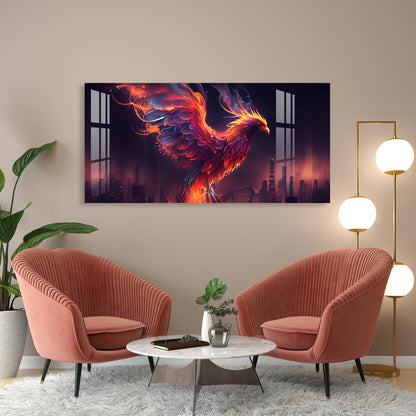 Phoenix Bird Acrylic Wall Art