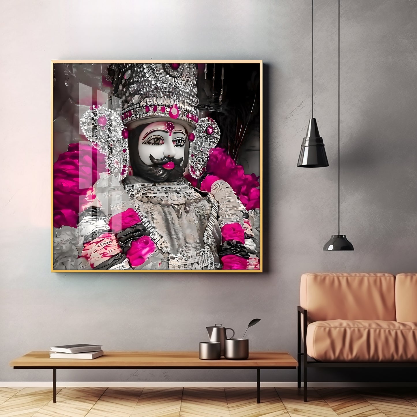 Shyam Sarkar Premium Acrylic Square Wall Art