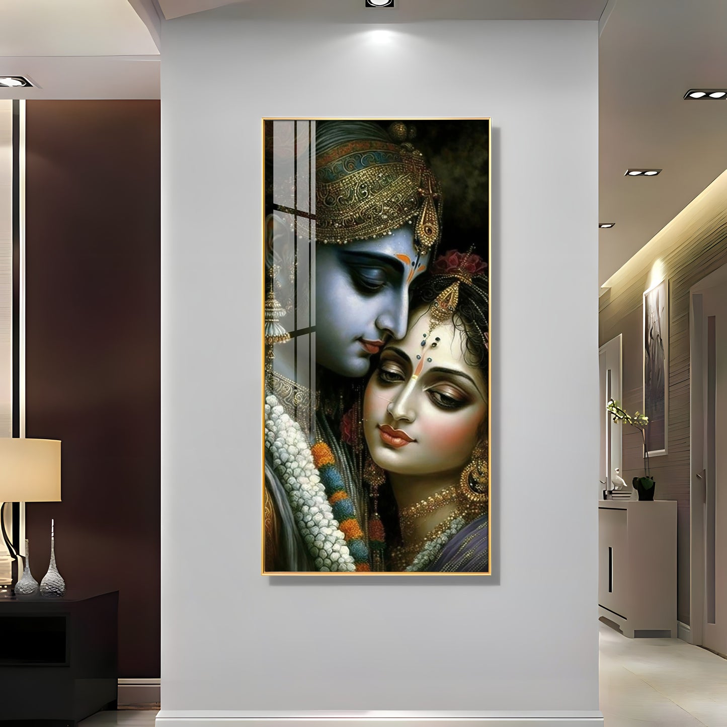 Sacred Love Premium Acrylic Vertical Wall Art