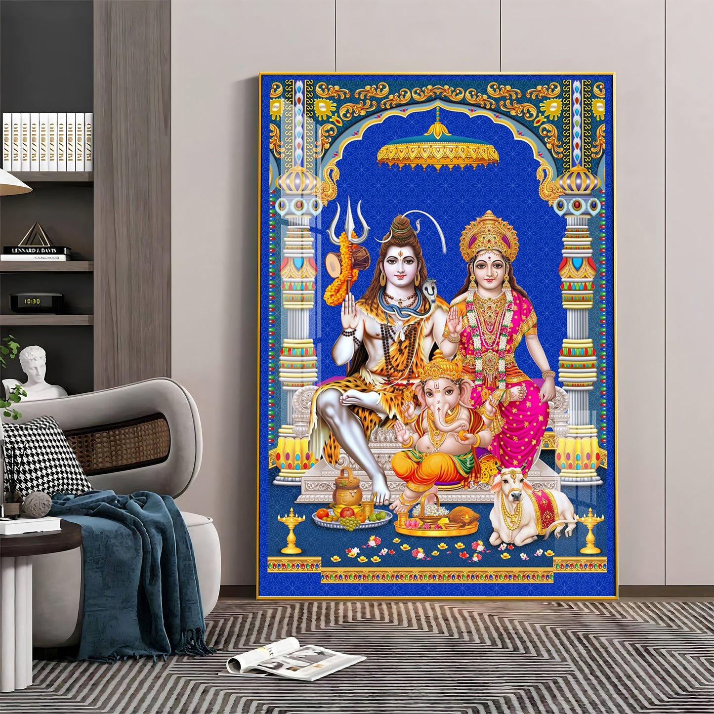 Divine Harmony Premium Acrylic Vertical Wall Art