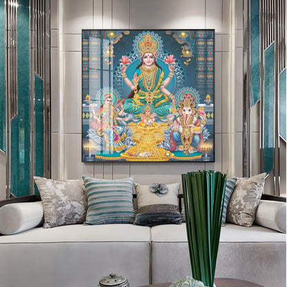 Enhanted Deities Blessings Premium Acrylic Square Wall Art
