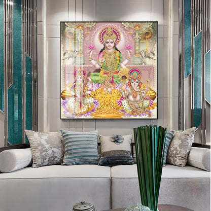 Majestic God & Goddess Premium Acrylic Square Wall Art