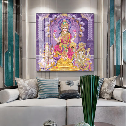 Ethereal Goddess Premium Acrylic Square Wall Art