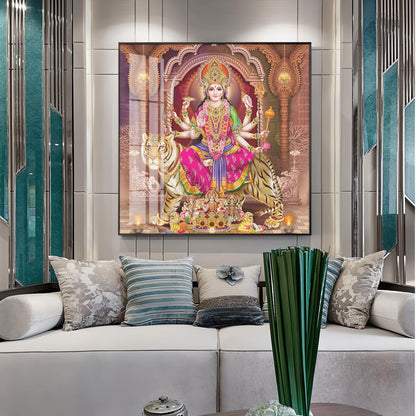 Goddess Radiant Devotion Premium Acrylic Square Wall Art