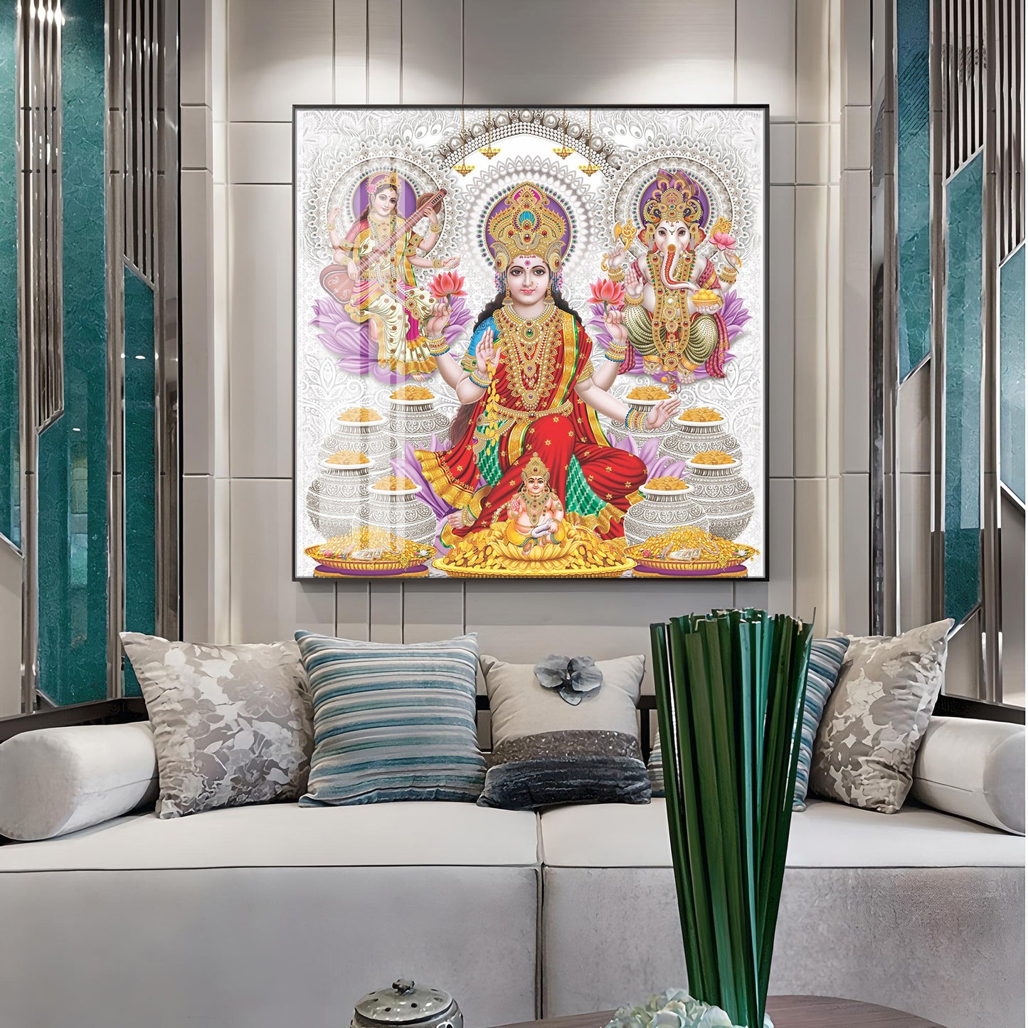 Supreme Deities Premium Acrylic Square Wall Art