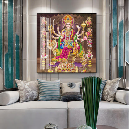 Radiant Devi Premium Acrylic Square Wall Art