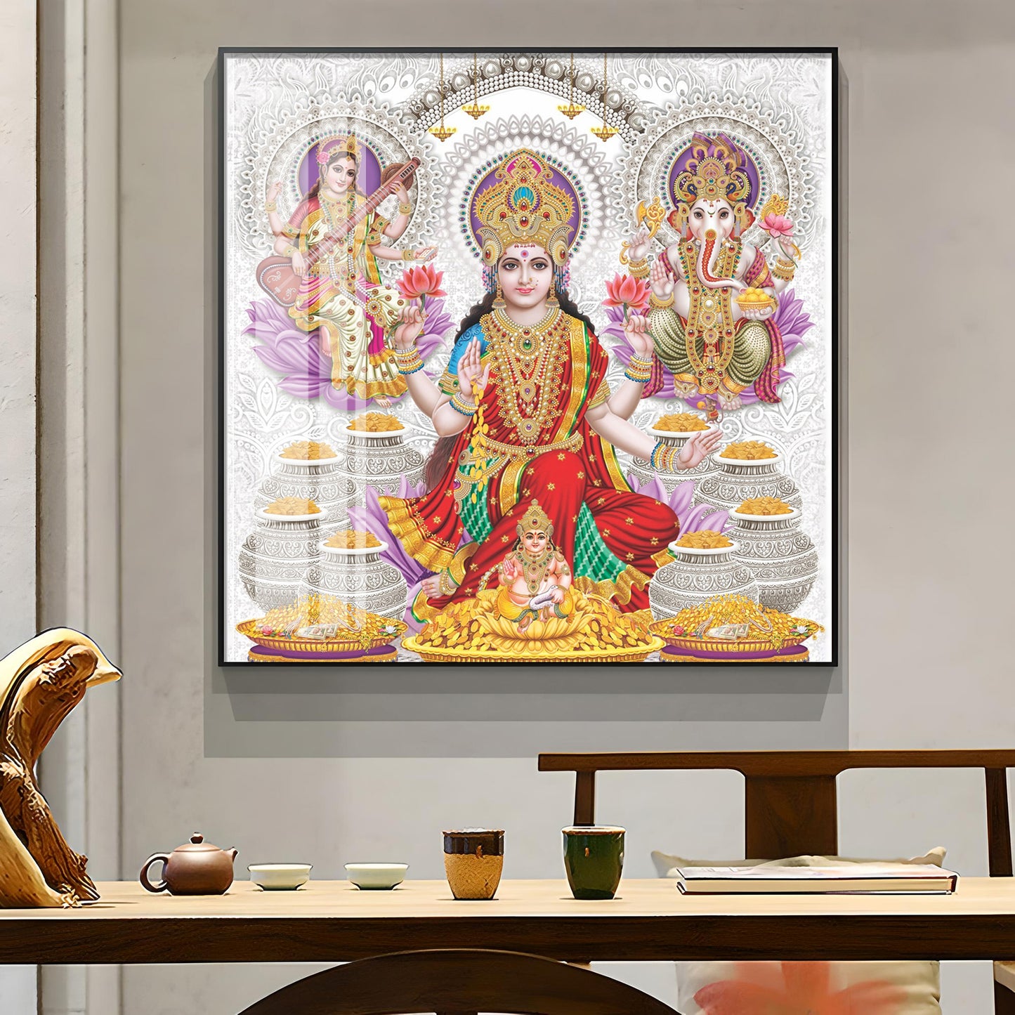 Supreme Deities Premium Acrylic Square Wall Art
