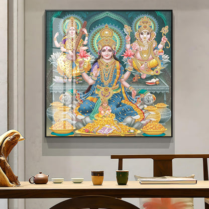 Deities Blessings Premium Acrylic Square Wall Art