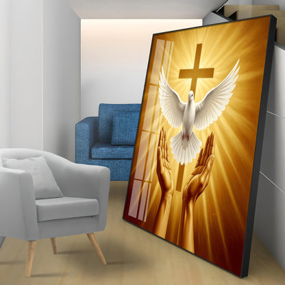 Pavitra Bible Vachan Premium Acrylic Square Wall Art