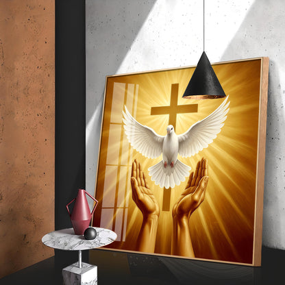 Pavitra Bible Vachan Premium Acrylic Square Wall Art