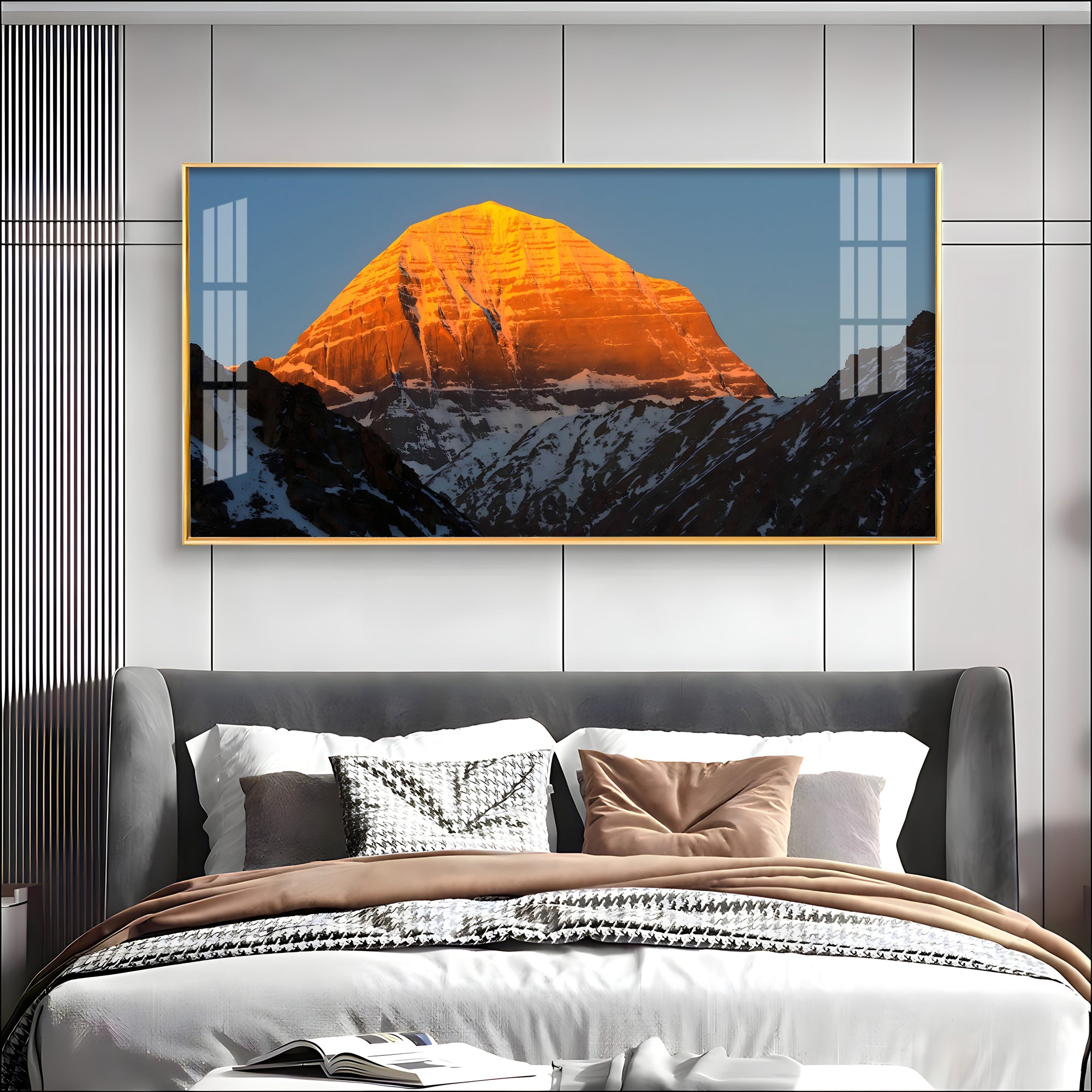 Majestic Mountain Premium Acrylic Horizontal Wall Art