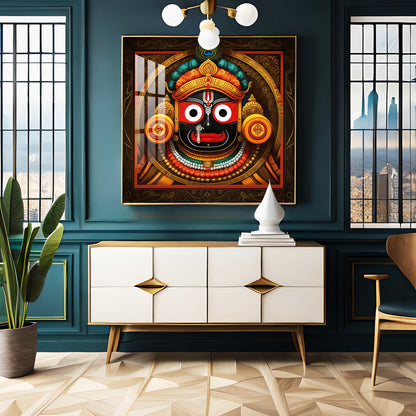 Jagannath Prabhu Premium Acrylic Square Wall Art