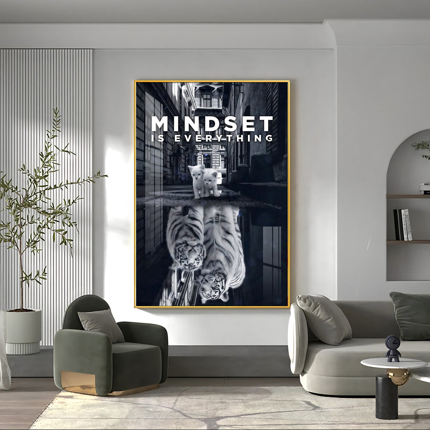 Mindset Premium Acrylic Vertical Wall Art