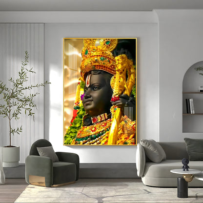 Ayodhya Darshan Premium Acrylic Vertical Wall Art