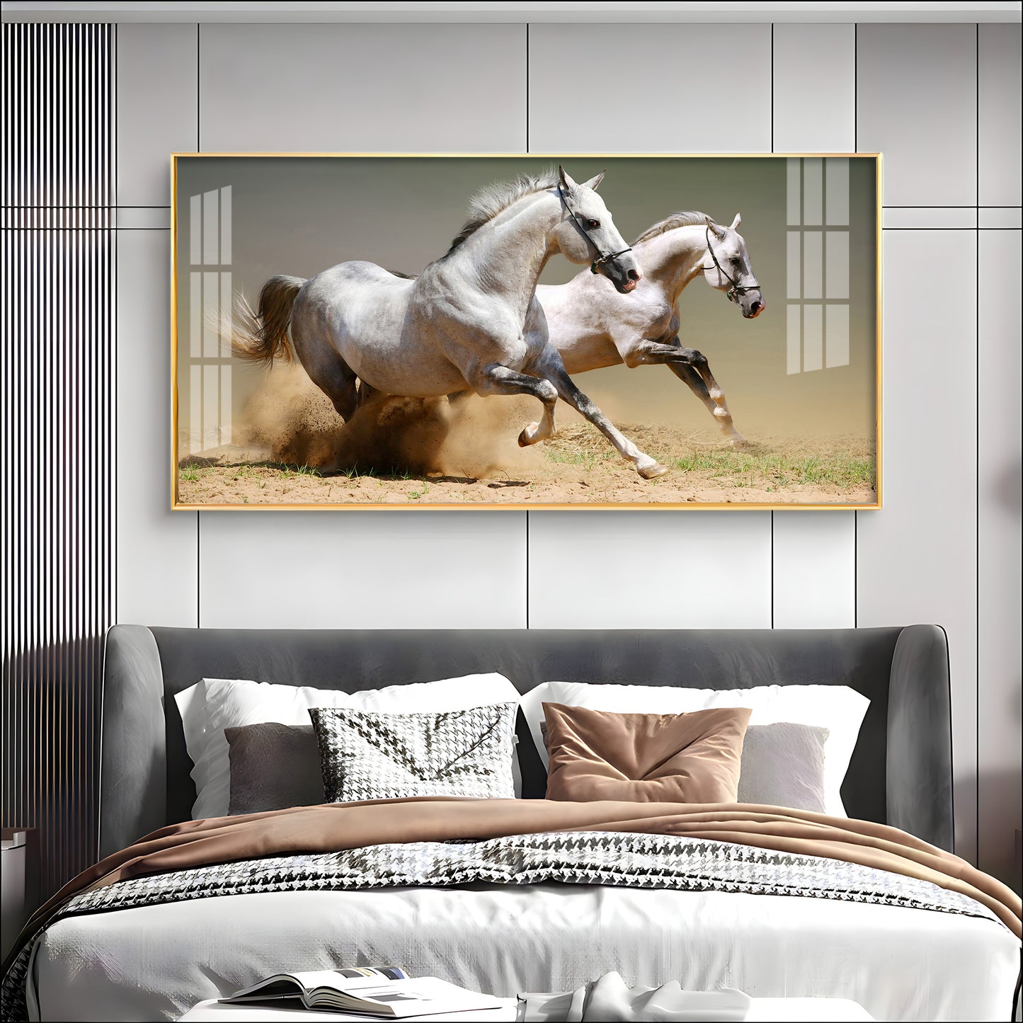 The Victory Run Premium Acrylic Horizontal Wall Art