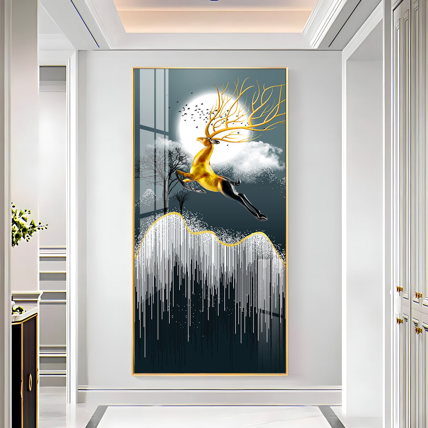 Winning Jump Luxury Crystal Wall Art