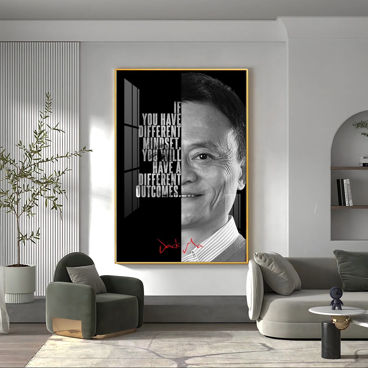 If You Have Different Mind Set Premium Acrylic Vertical Wall Art