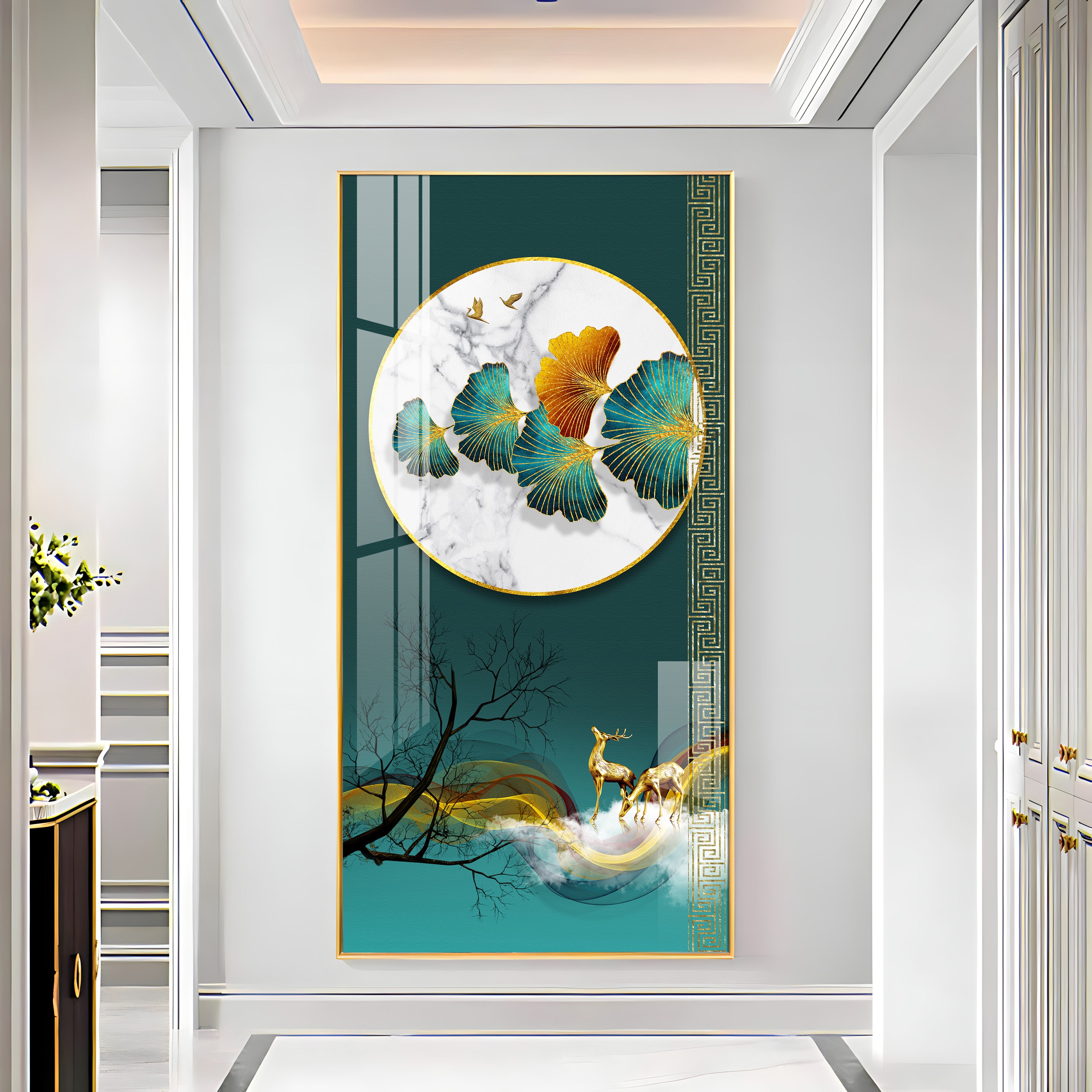 Forest Harmony Luxury Crystal Wall Art