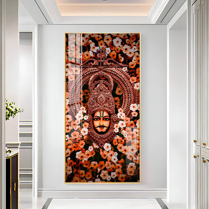 Jai Shree Shyam Premium Acrylic Vertical Wall Art