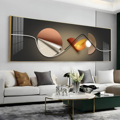 Floating Figures Premium Acrylic Horizontal Wall Art