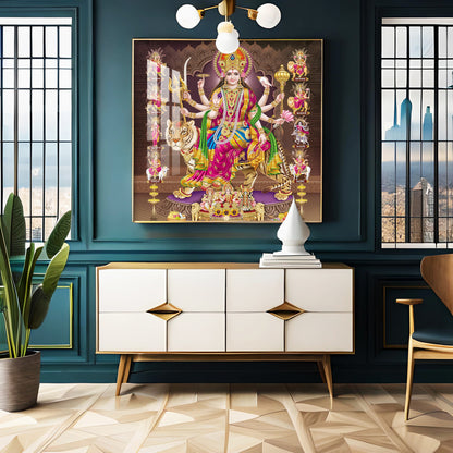Radiant Devi Premium Acrylic Square Wall Art