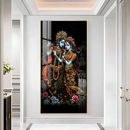 Sacred Couple Premium Acrylic Vertical Wall Art