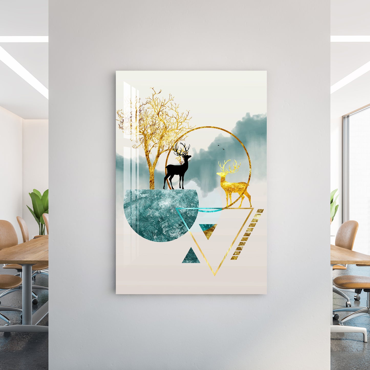 Shadow Deer Acrylic Wall Art