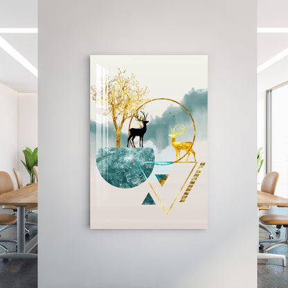 Shadow Deer Acrylic Wall Art